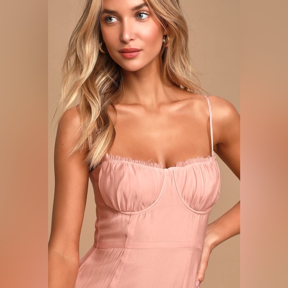 FLASH SALE⚡️Capulet June Pink Midi Dress - Picture 3 of 8